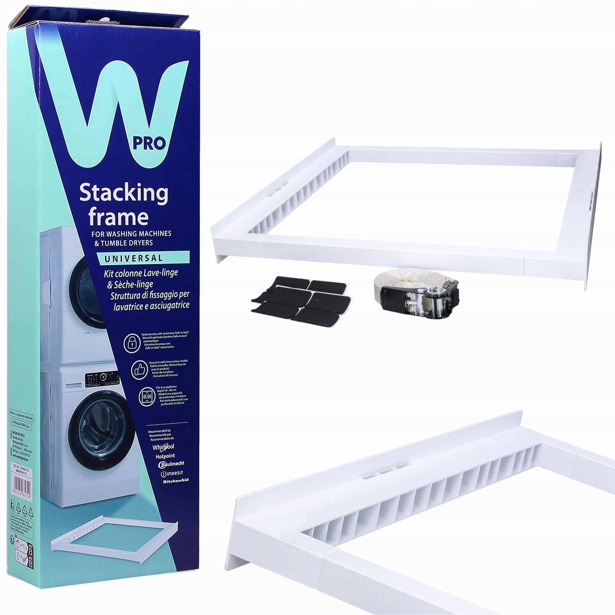 Univerzální Spojka pro sušičku pračky 60x60 příslušenství sada