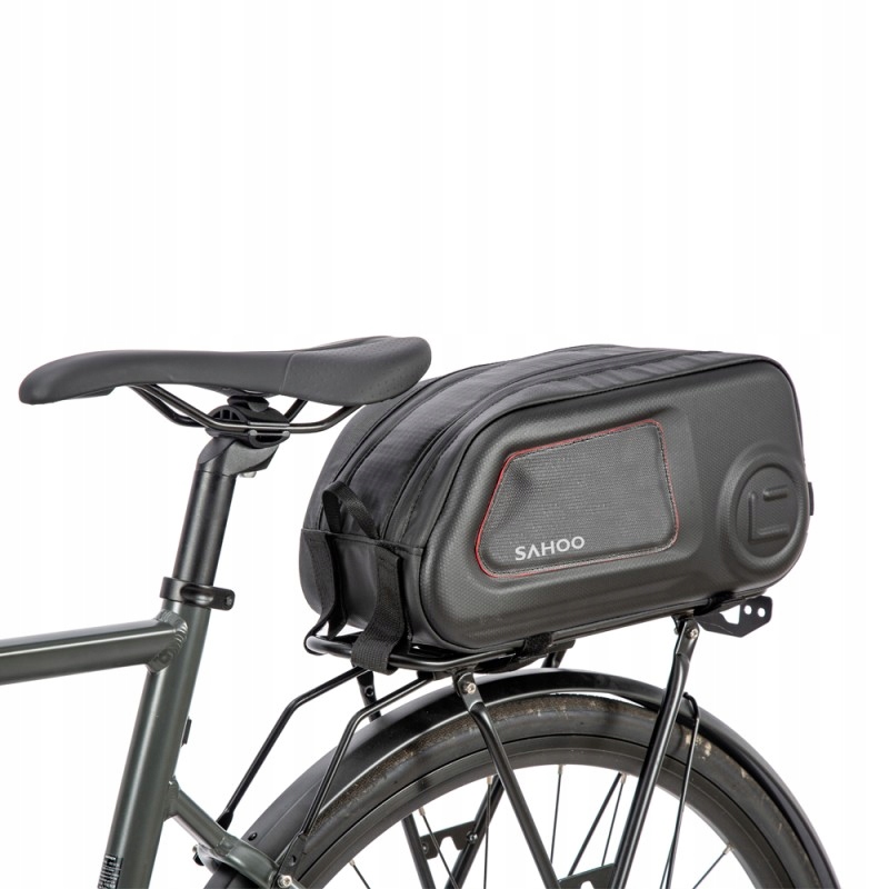 Torba rowerowa na bagażnik Sakwa na rower sztywna 8L Sahoo