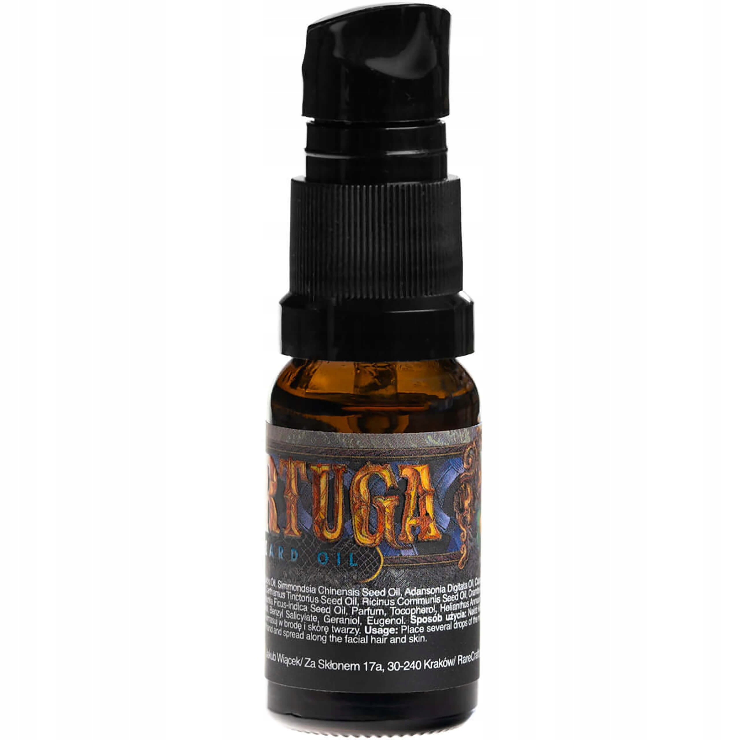 RareCraft olejek do brody Tortuga 10 ml Stan opakowania oryginalne