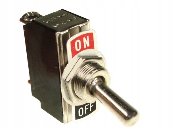 Przełącznik KN3(B) 101 2pin/2poz (śr)