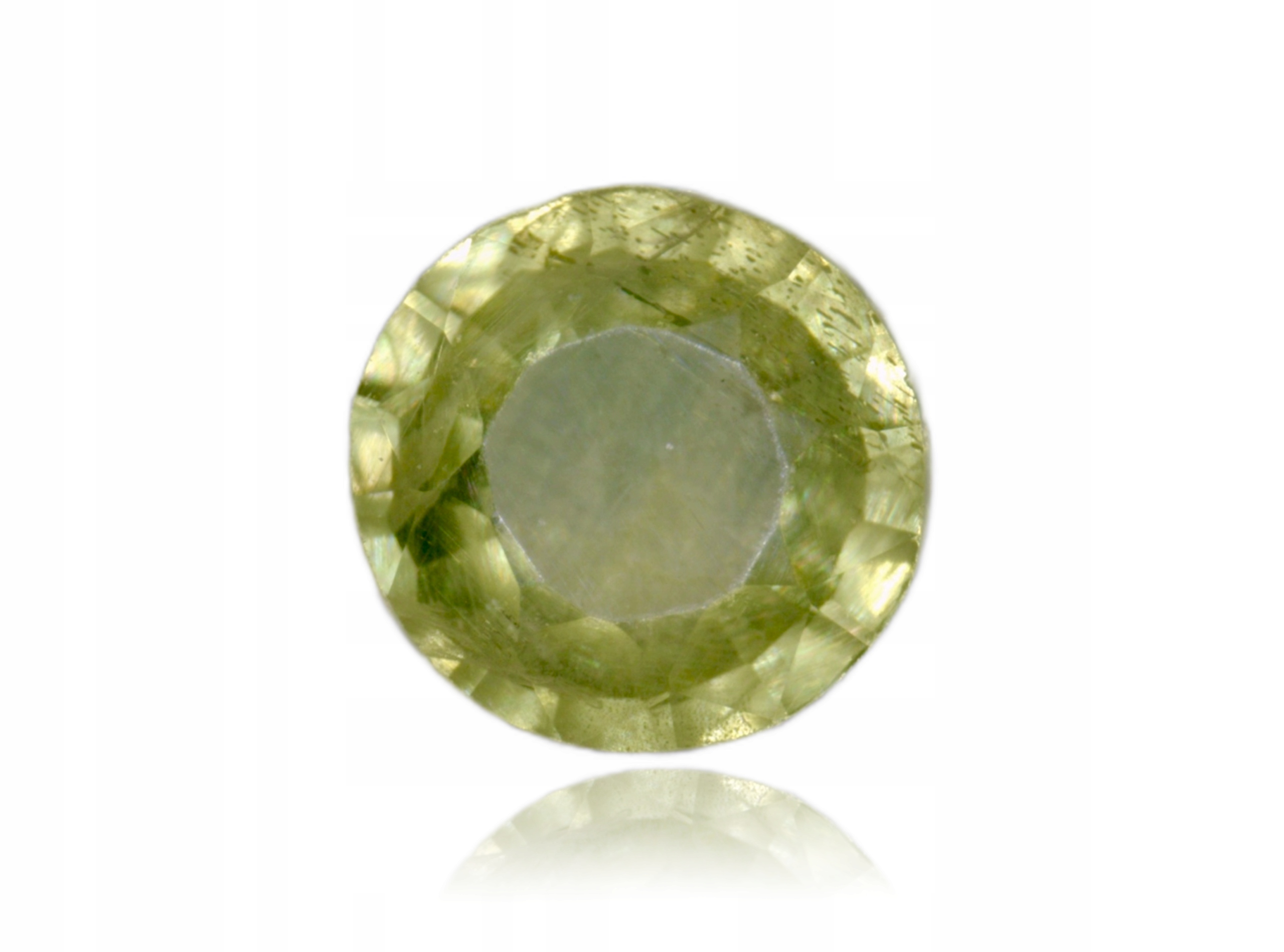 Safír 0.12ct Žlutý Kulatý eCertifikát Wbd