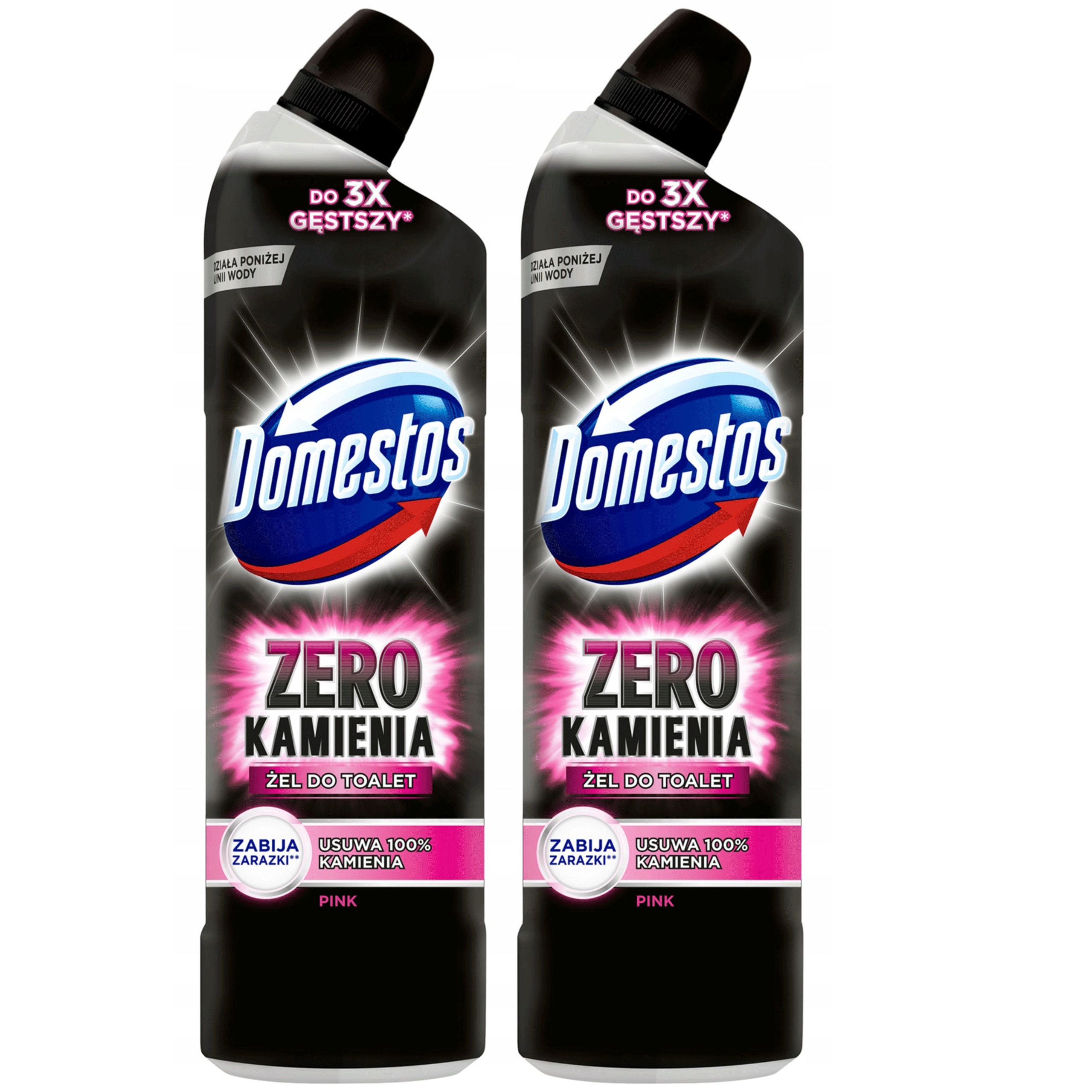 

Domestos Zero Kamienia Pink Żel do Wc 2 x 750ml