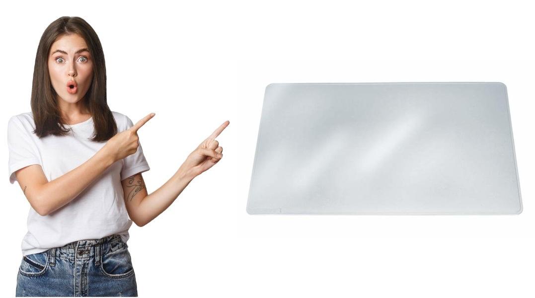 Podkład na biurko Durable Duraglas 65/50