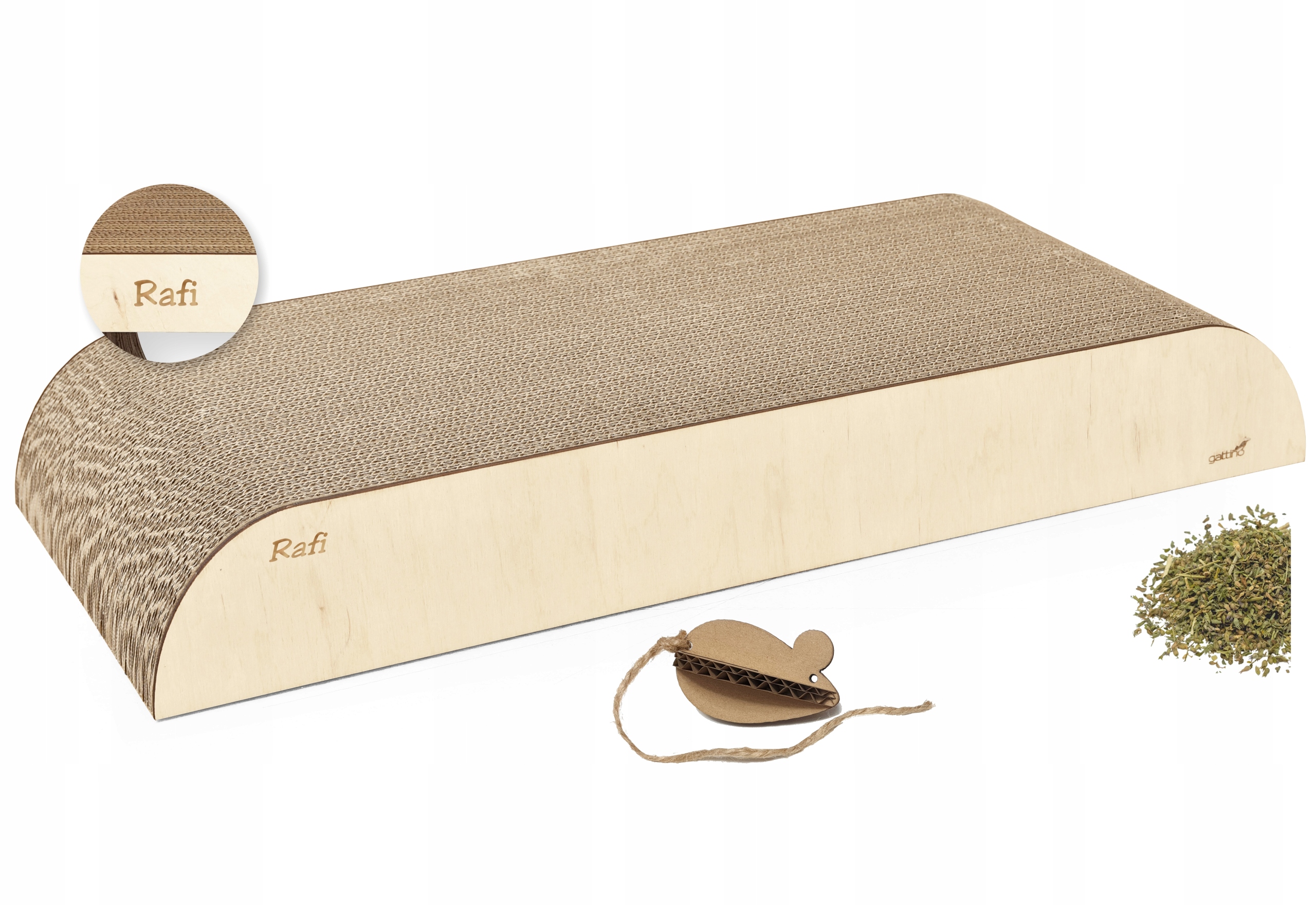 

Drapak dla kota z tektury tekturowy Gattino