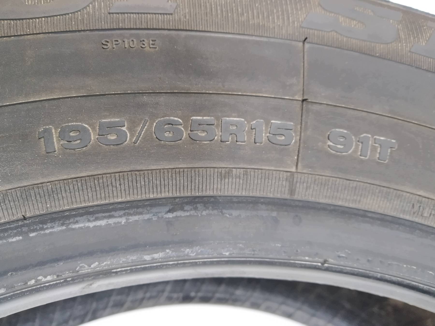 tyre summer DUNLOP SP10 195/65R15 (1004) 6.90