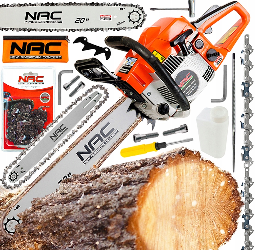

Nac Piła Pilarka Spalinowa Łańcuchowa 3.8KM 50CM