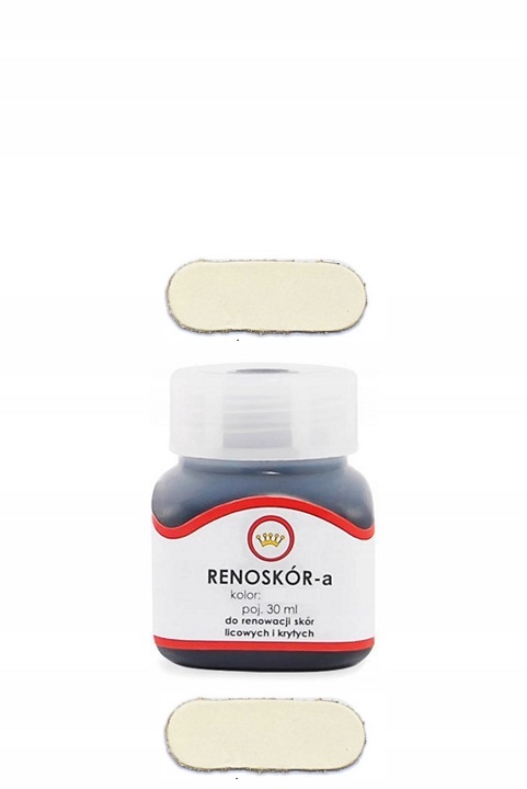 RENOSKÓR farba do skór licowych KREMOWY