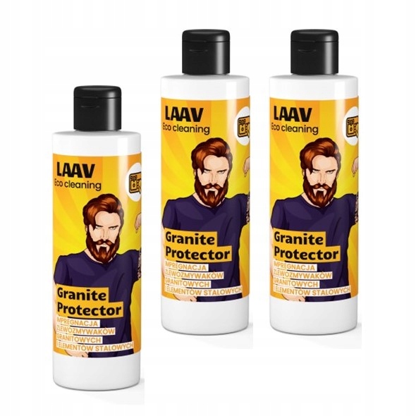 Levně Čistič impregnace Granitových Dřezů Kamene Oceli Laav x3