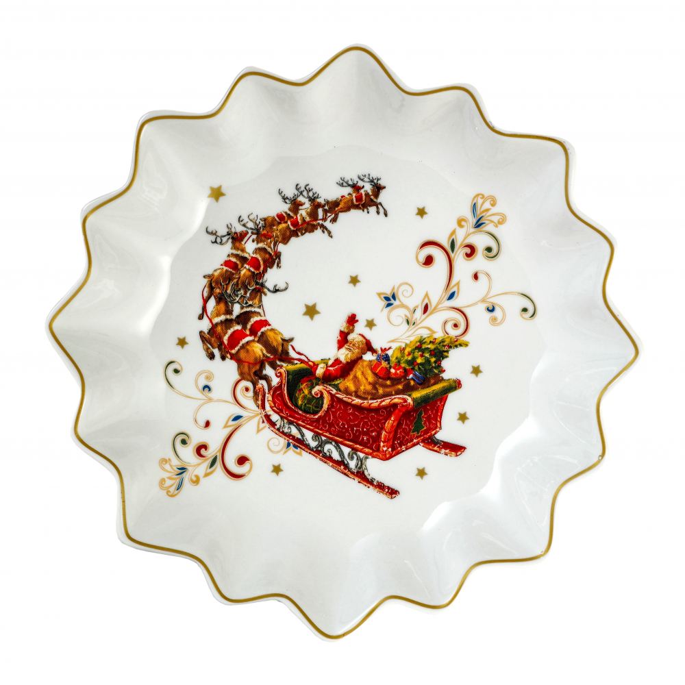 

Patera stała na ciasto porcelanowa Sanie 24 cm