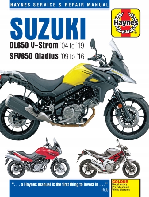 Suzuki DL650 V-Strom i SFV650 Matthew Coombs Instrukcja obsługi