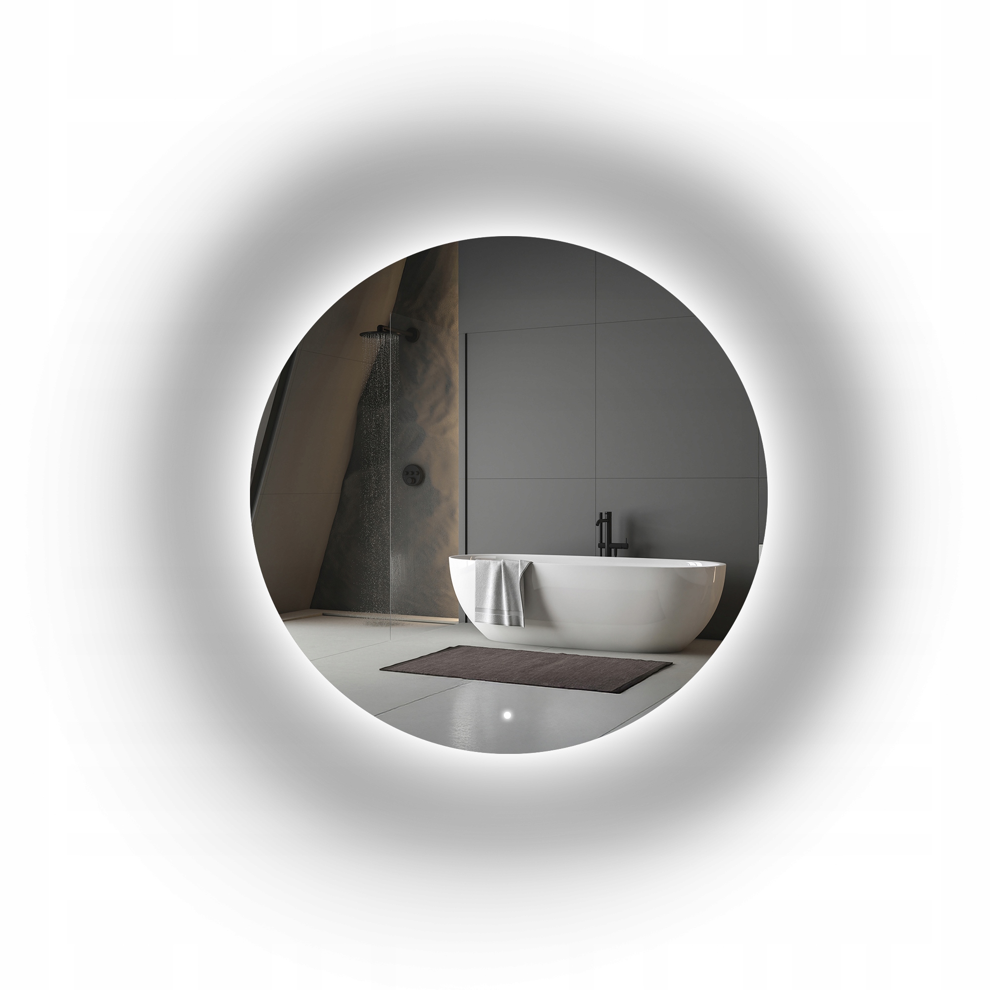 Zrcadlo s Led podsvícením Koło Fi 100