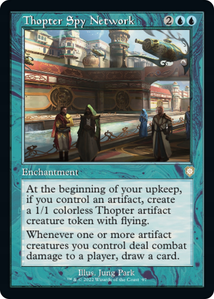 Mtg Thopter Spy Network *Retro-Frame* (r)