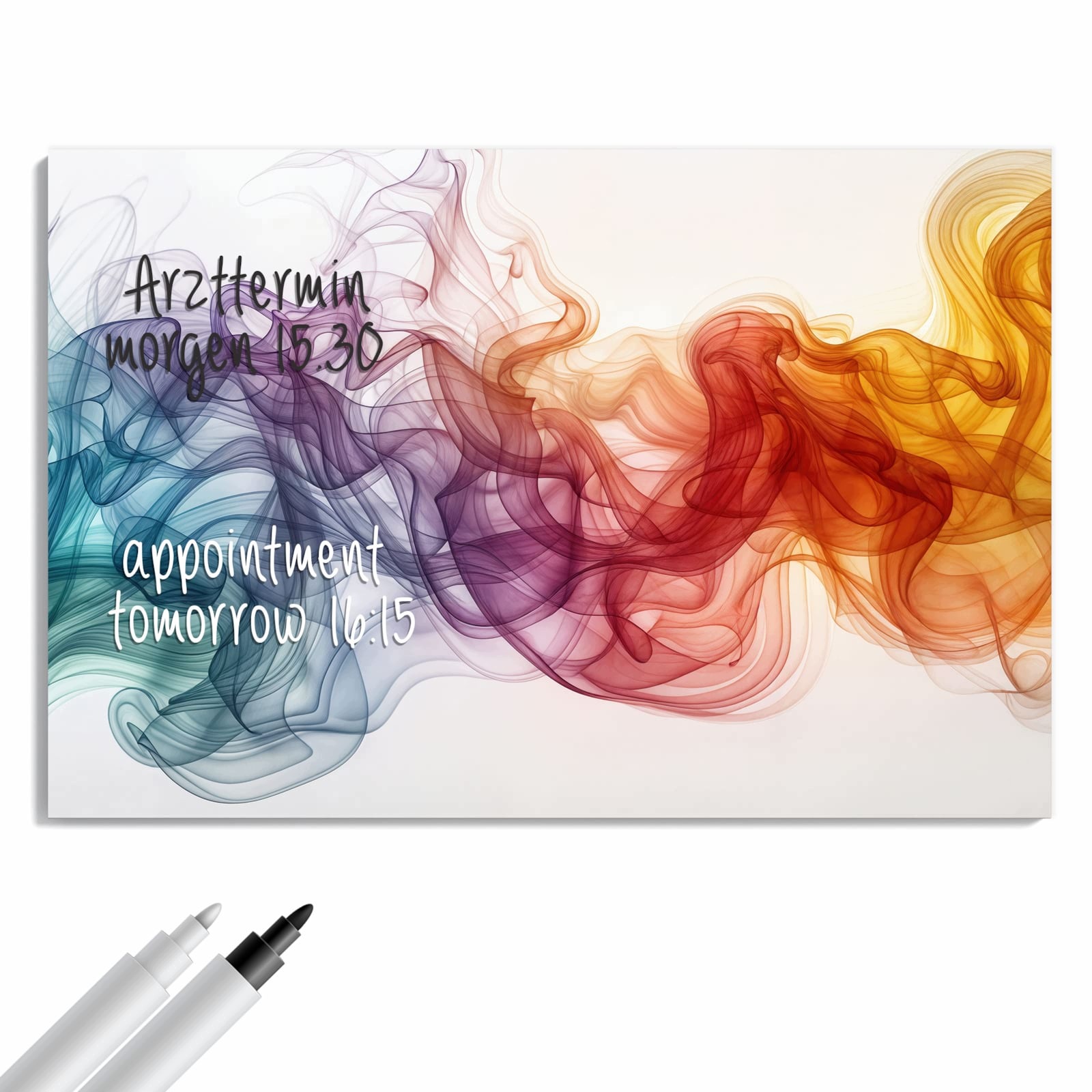 Magnetická tabule Barevné Vír 60 × 40 cm