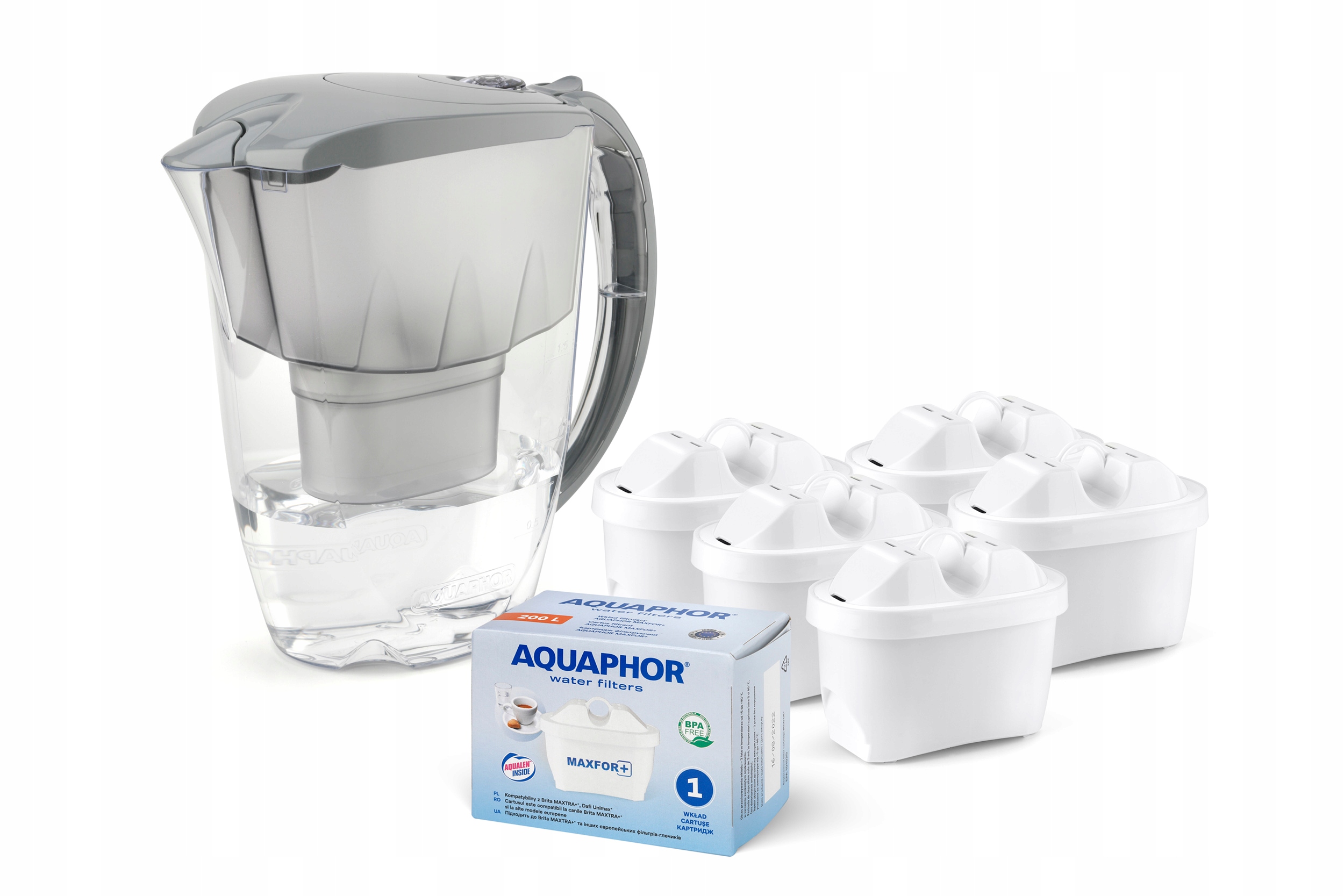 

Dzbanek Filtr Aquaphor 2,8 l+5 Wkładów Maxfor+