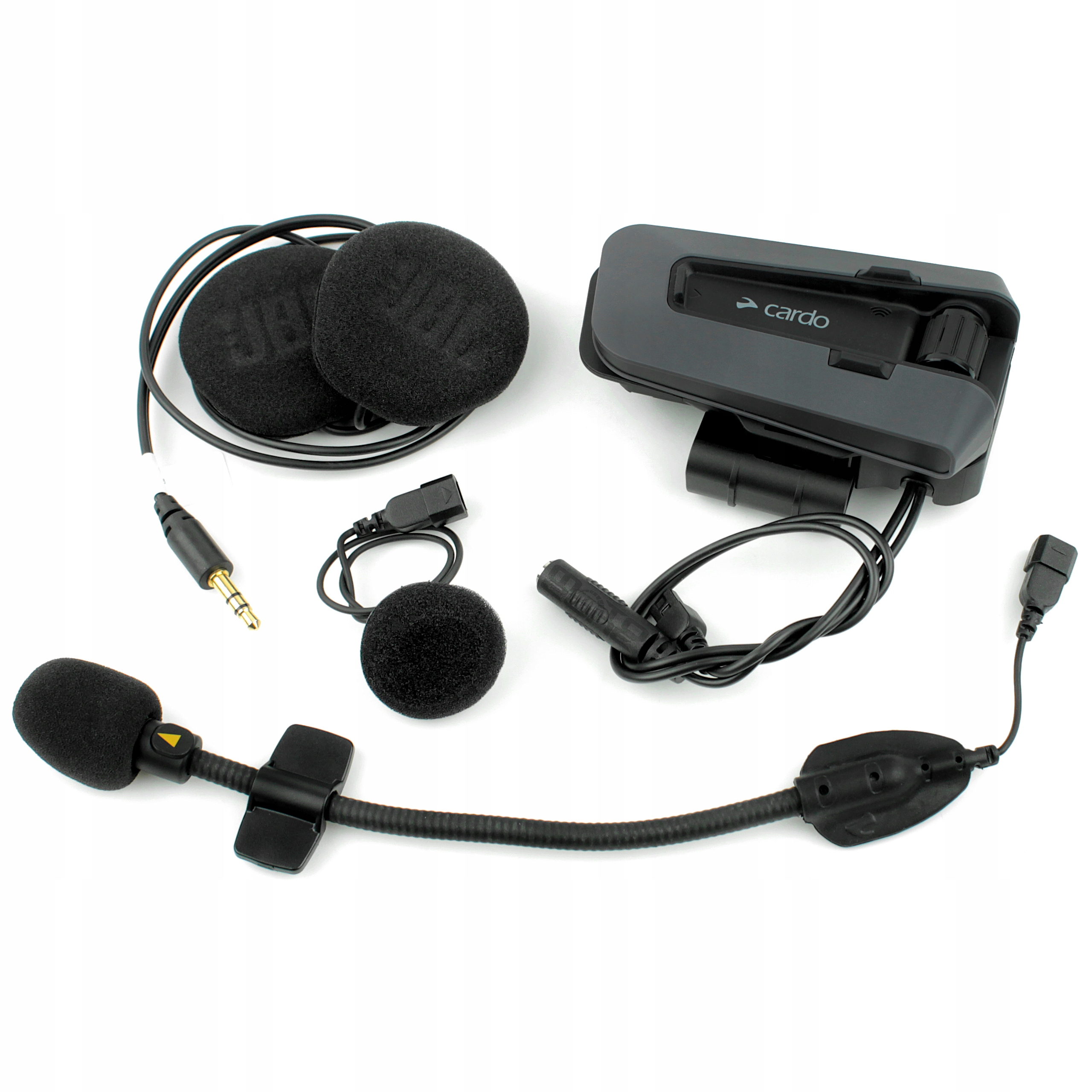 Interkom do kasku motocyklowego Cardo Packtalk Edge JBL do 1,6km Liczba zestawów na 1 kask