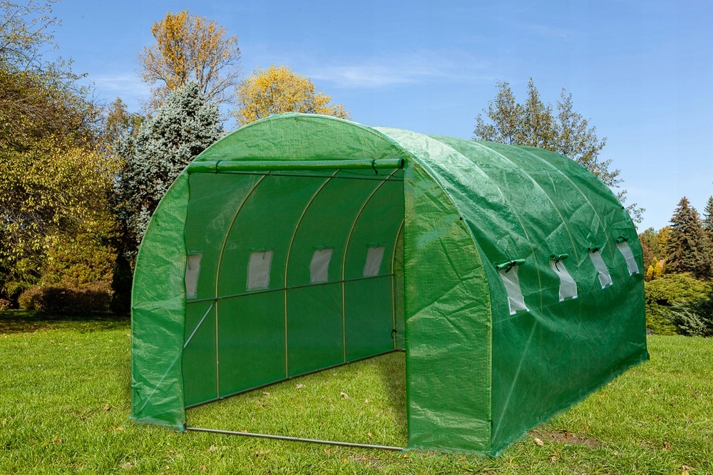 FOLIA ZAMIENNA NA TUNEL FOLIOWY 4x2 8m2 ZIELONA SAMA FOLIA SOLIDNA GRUBA Producent inna