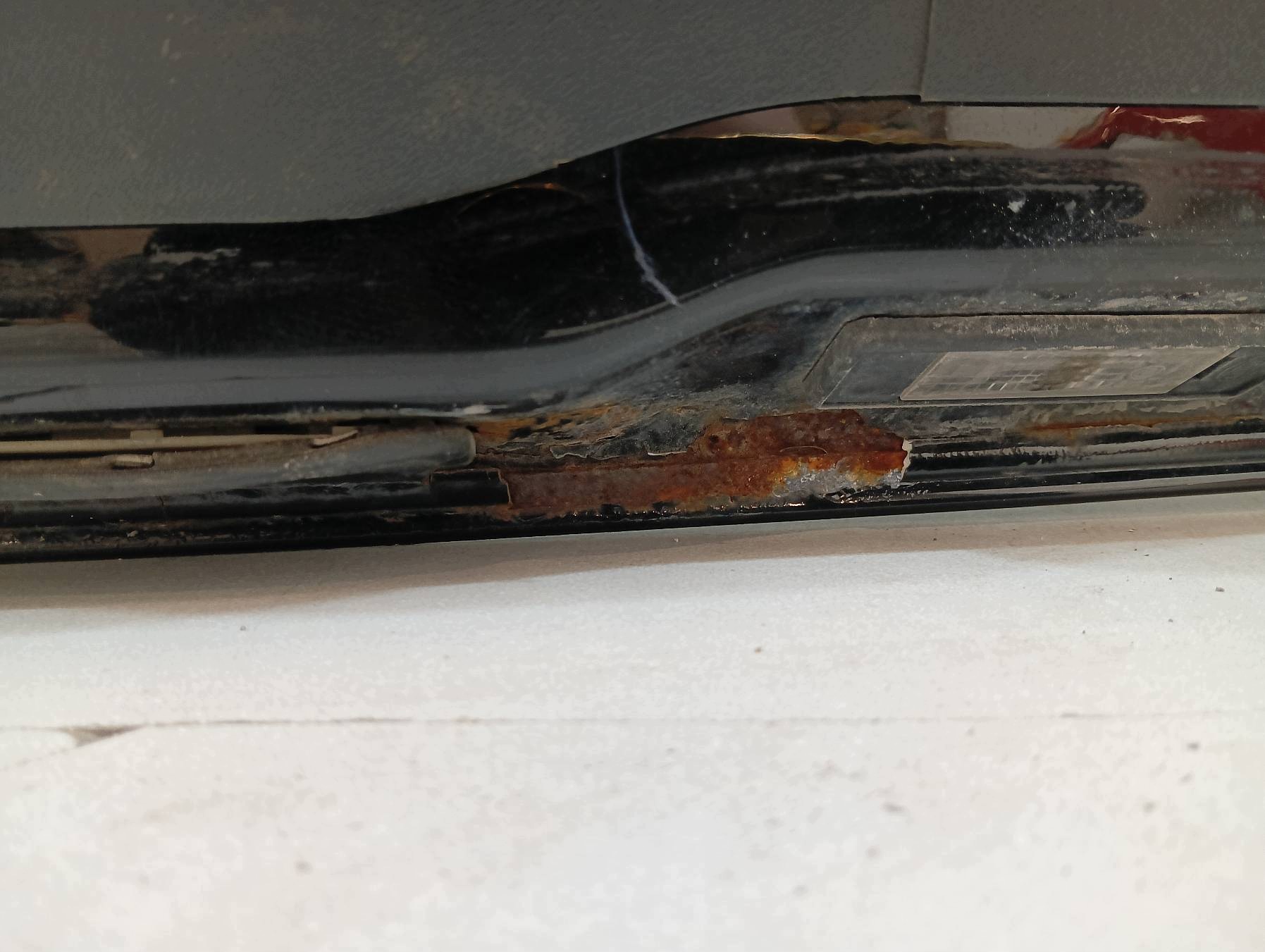boot door black VTS VTR SPOILER LOTKA black Citroen C2 and (2003-2009)