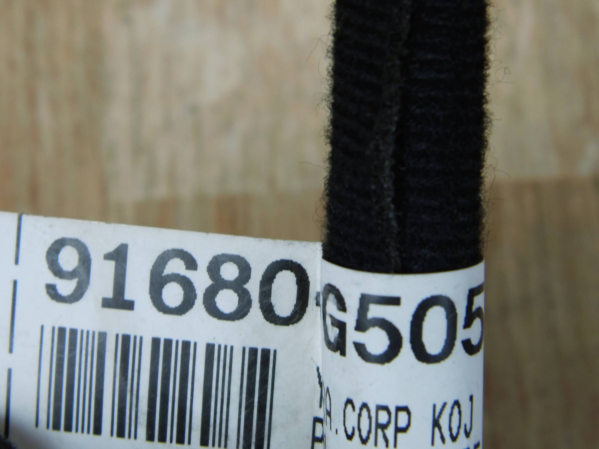 KIA Niro bundle cables wiring bonnet boot rear part rear 91680-G5050