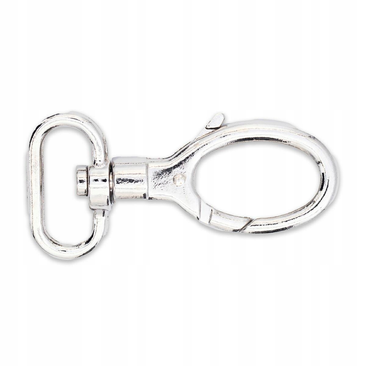 Kovová karabina na sáčky 25mm nikl 25 Ks 3221310