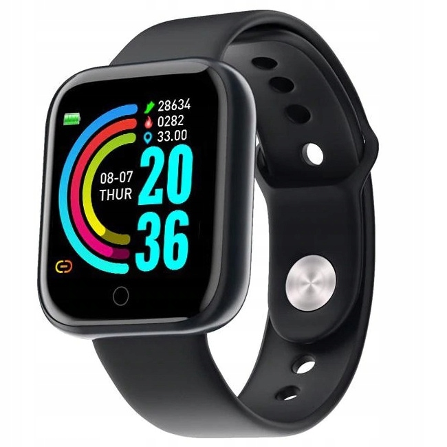 

Smartwatch Zegarek Kroki Sen Puls Ciśnienie Sport