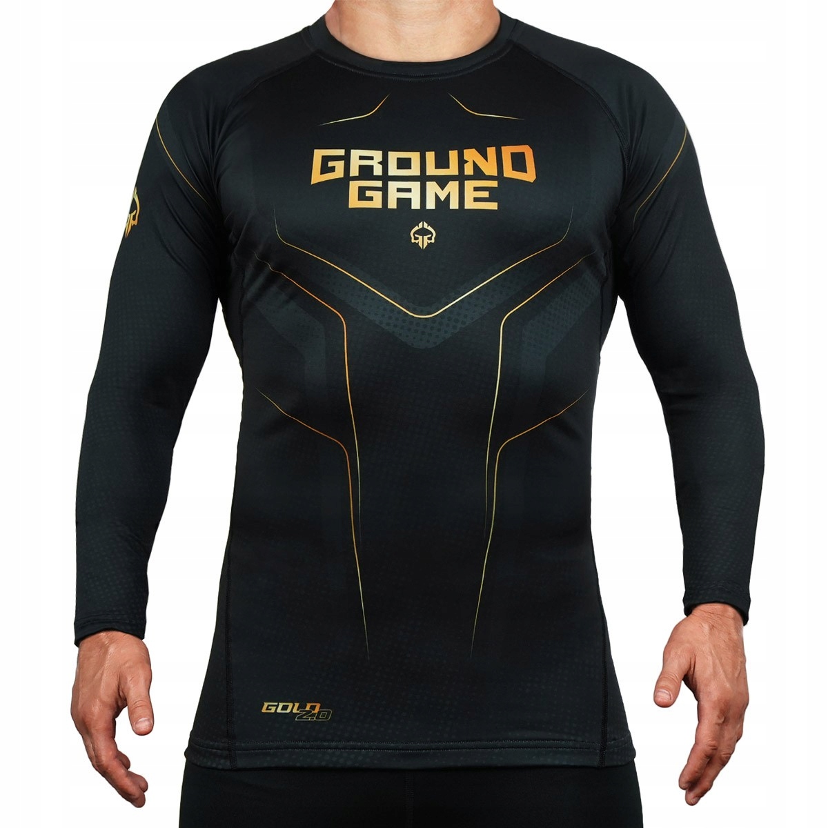 Ground Game Rashguard s dlouhým rukávem Gold 2.0 M