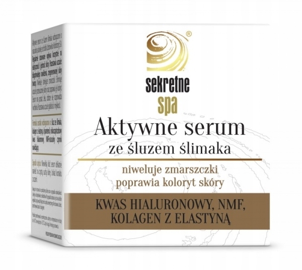 

Sekretne Spa Aktywne serum ze śluzem ślimaka
