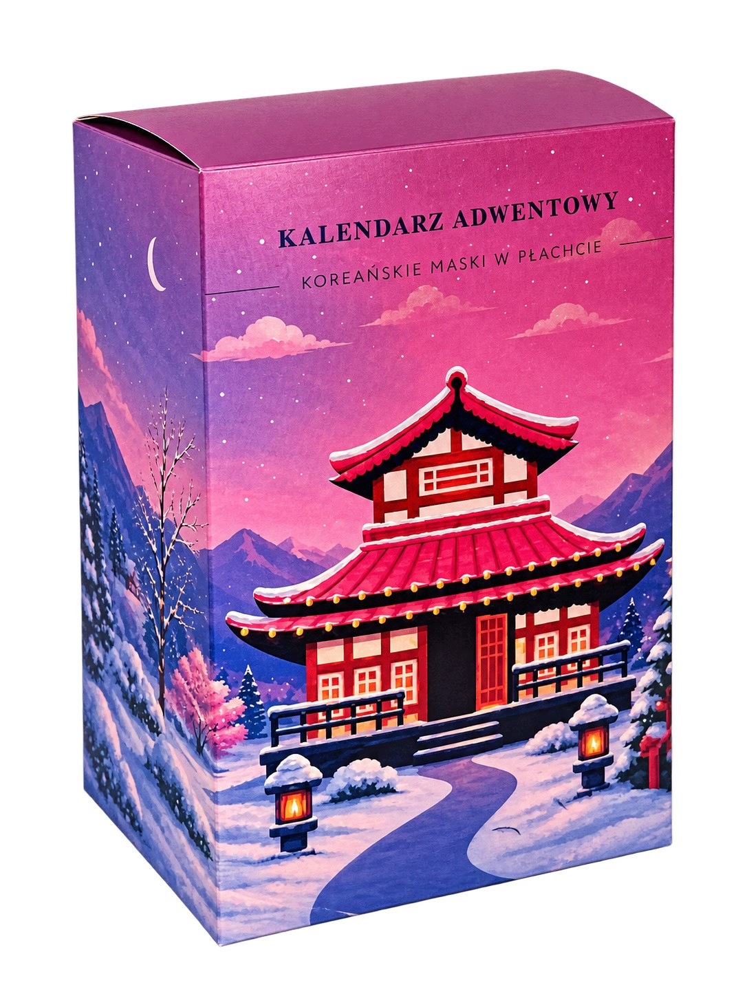 Адвент-календарь the SAEM розовый, тканевые маски, крем Manuka Honey и пенка для умывания