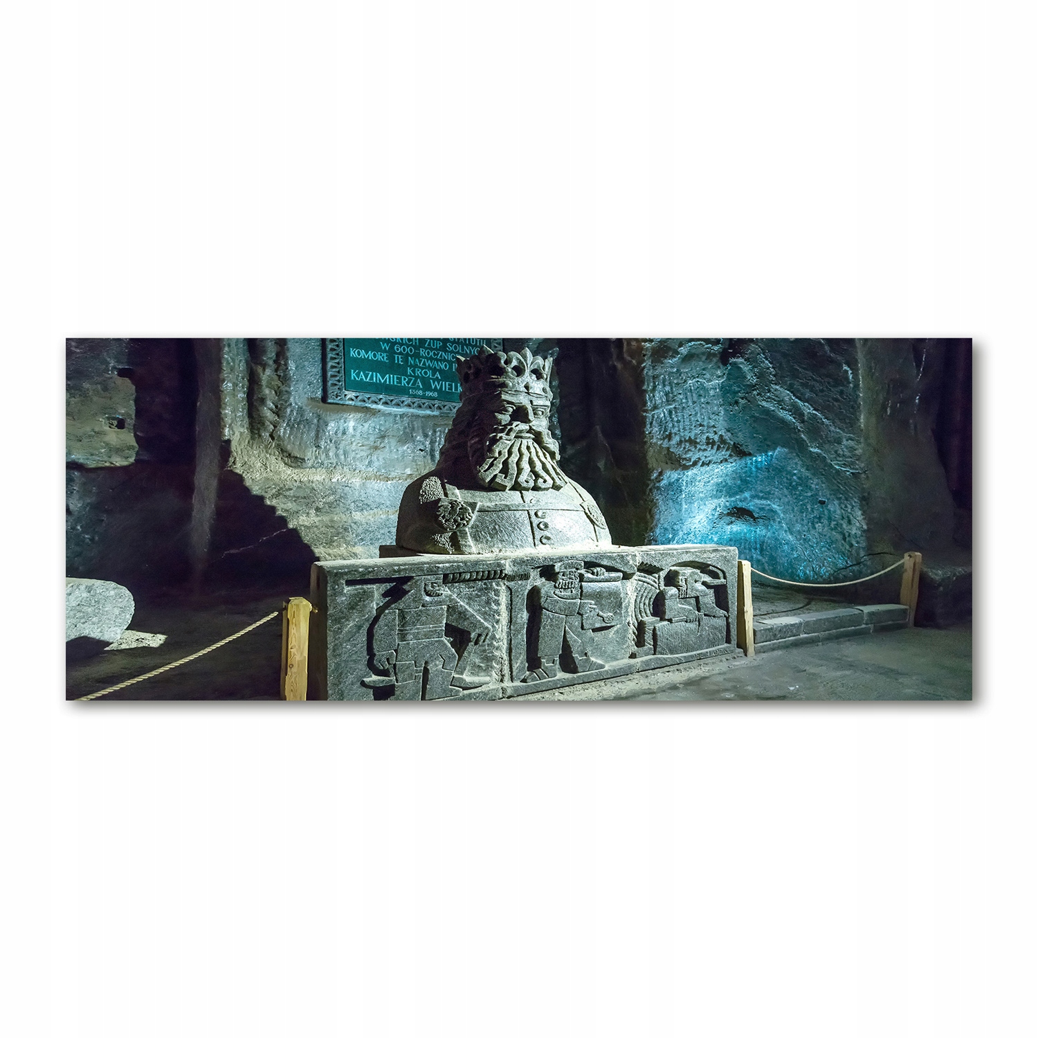 

Foto obraz pleksi Kopalnia soli Wieliczka 125x50cm