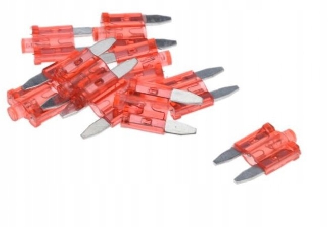 

Bezpiecznik płytkowy Mini z diodą Led 11mm 10A