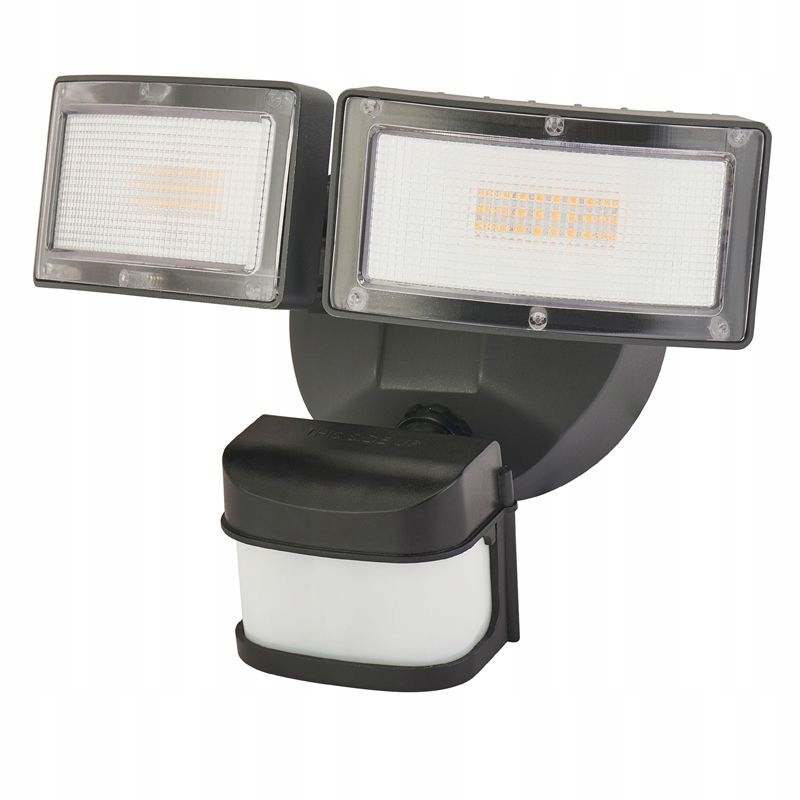 Su-ma Osvetľovač Duo 36W Led IP54 Snímač pohybu súmraku čierny