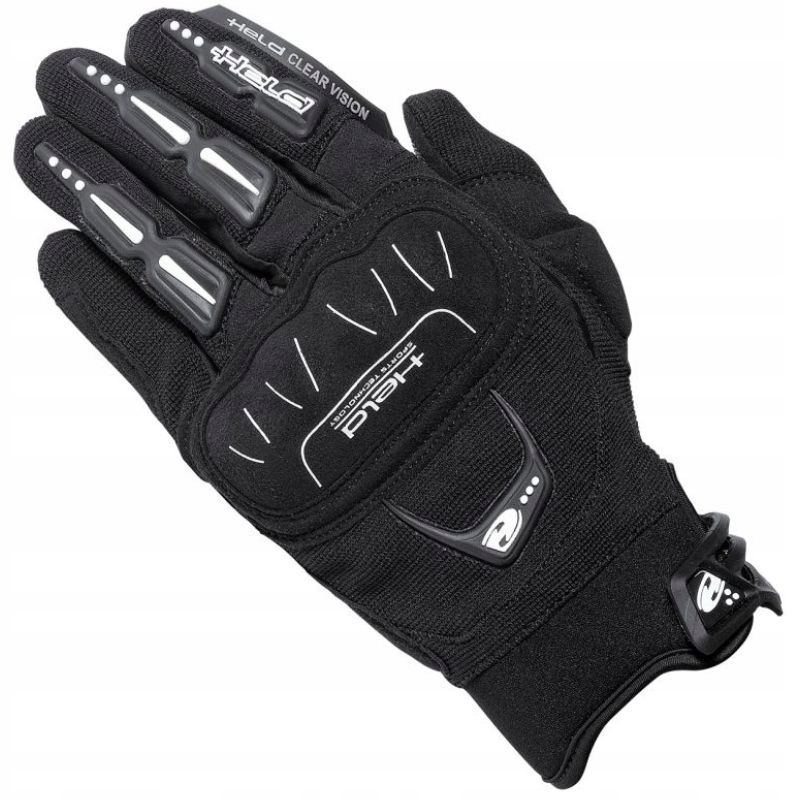 Motocyklové Textilné Rukavice Held Backflip Black Veľ. 10/ XL