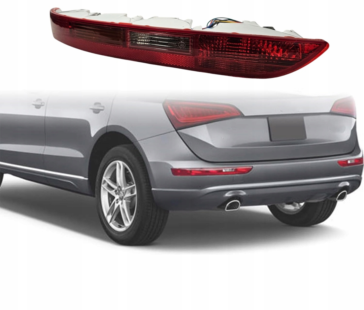 Odrazka Zadního Nárazníku Audi Q5 8R 2008-2016 Oem: 8R0945095 Levá