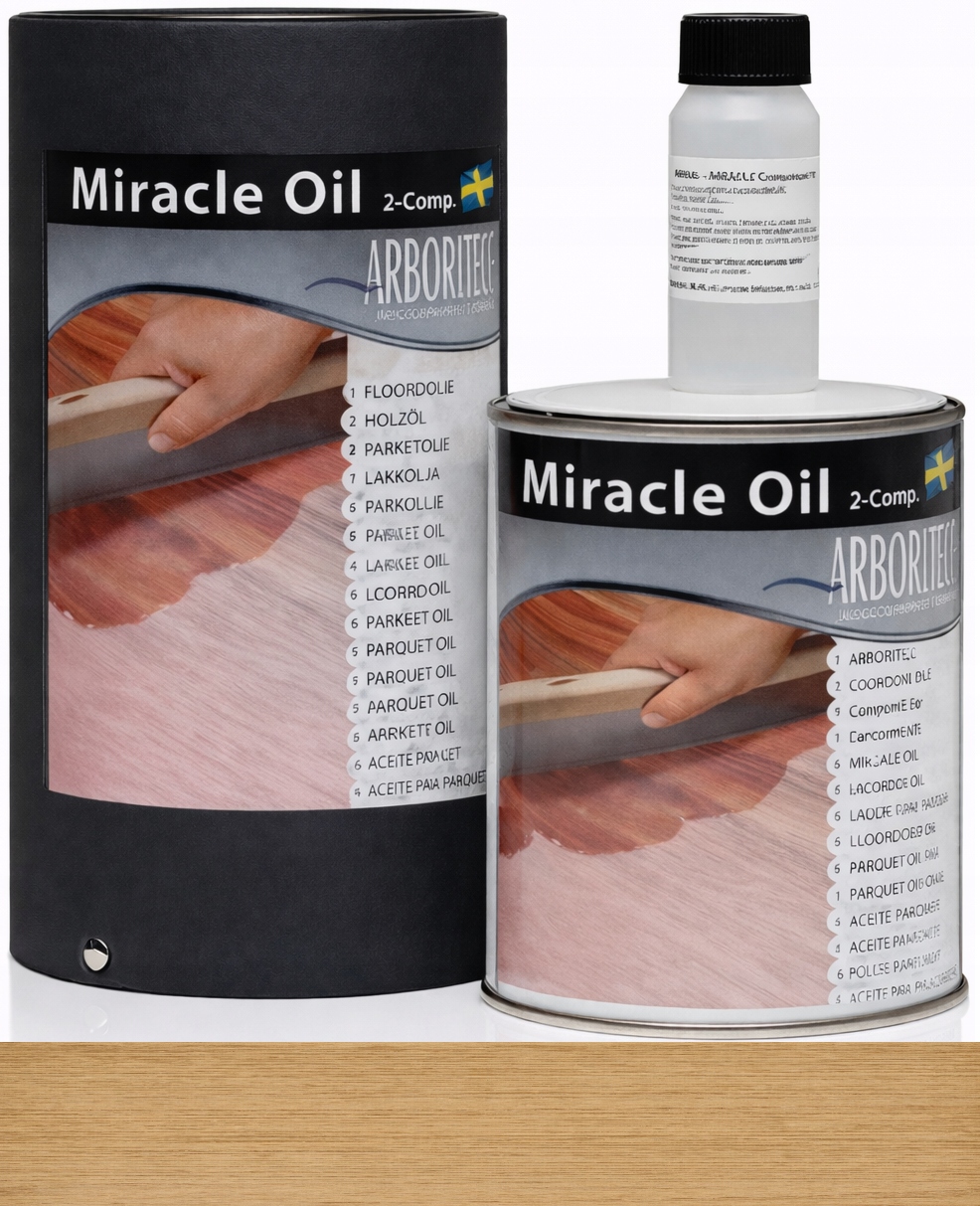 Arboritec Miracle Oil Natural 2,8L olej 2K na parkety a dřevo