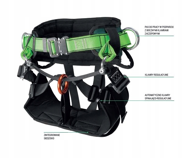 Pás pro práci v opěrce s sedákem TH050 vel. M-XL