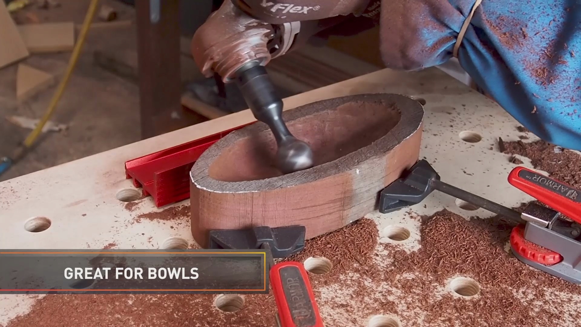 frez do robienia mis z drewna na szlifierkę fi 30 mm kula Zastosowanie do drewna HDF MDF