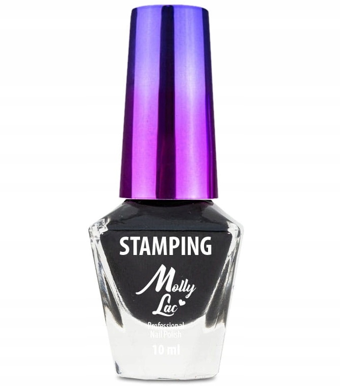 

Lakier Do Stempli Stamping Molly Lac 10 ML Czarny