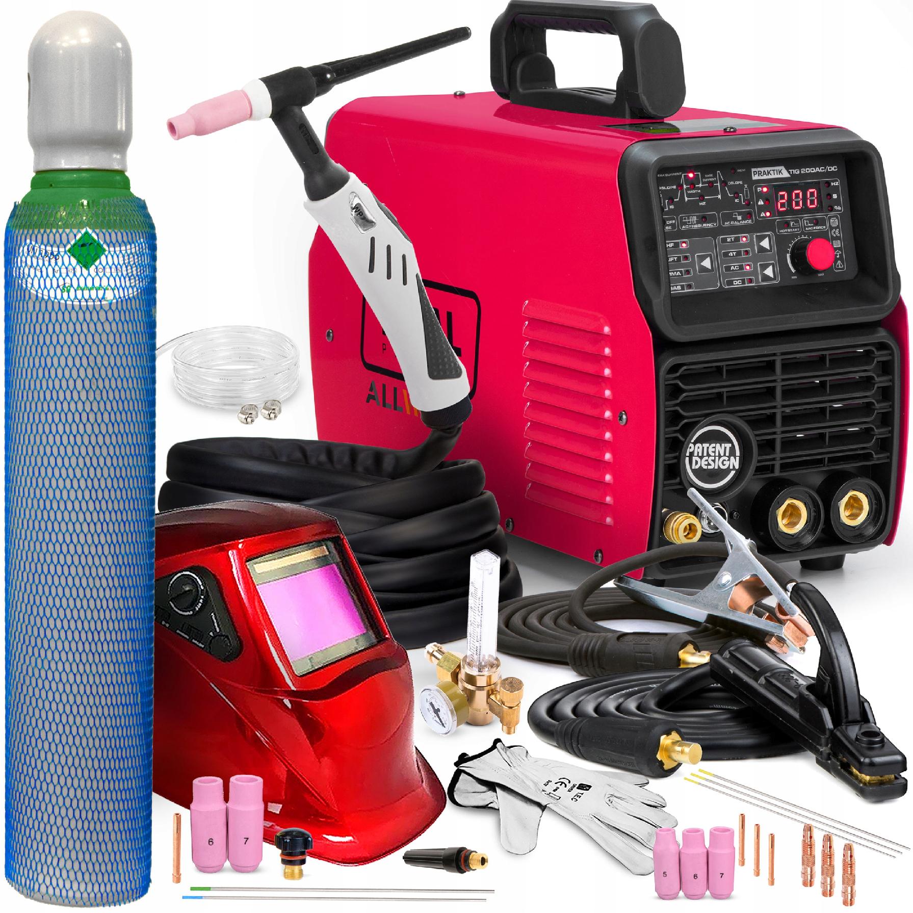 

Spawarka Inwertorowa Ideal Praktik Tig 200 Ac DC
