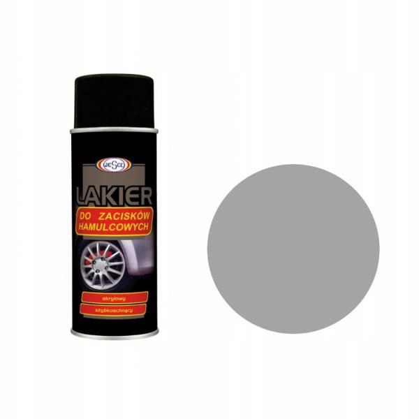 WESCO LAKIER DO ZACISKÓW HAMULCOWYCH SREBRNY 400ml Rodzaj inny