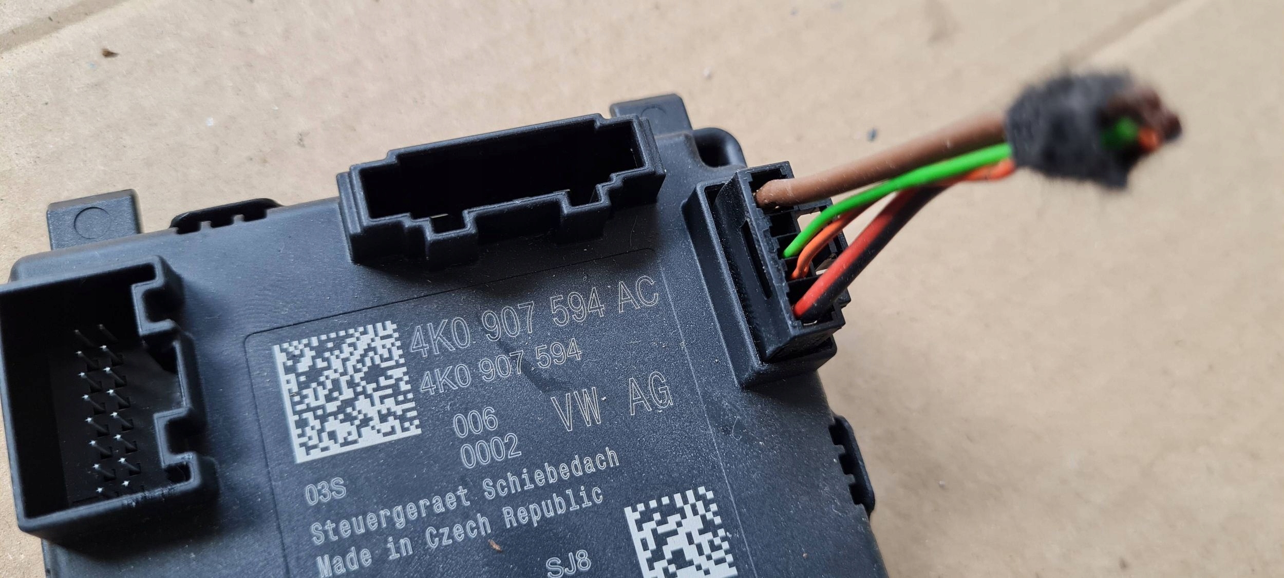 Q3 83A Module Toit ouvrant PANORAMY 4K0907594AC Q5 80A A5 8W