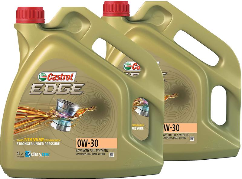 CASTROL EDGE 0W30 API SN ACEA C3 8L Klasa lepkości SAE 0W-30