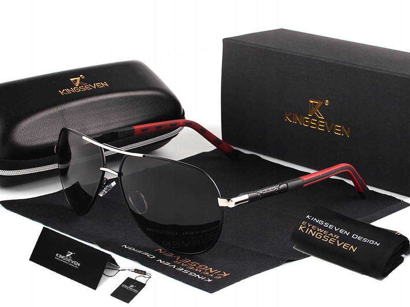 

Okulary przeciwsłoneczne Kingseven Aviator Pilotki