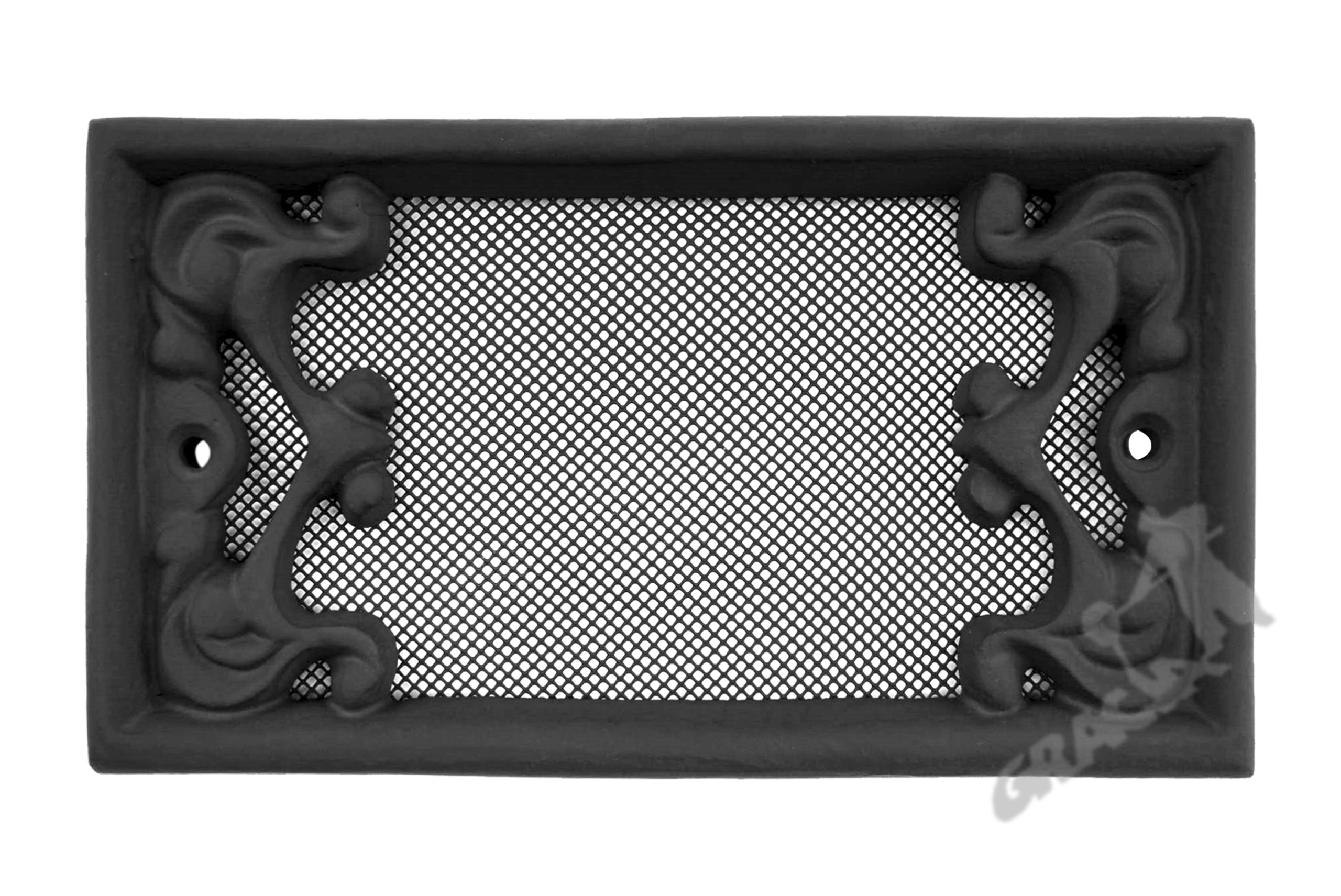 Kratka Wentylacyjna Nr 04A Długa Żeliwna Retro Wylot