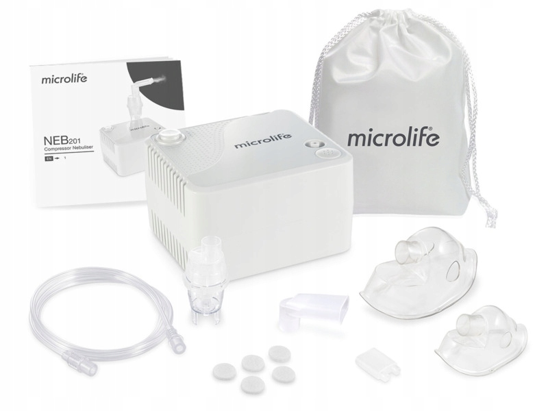 Inhalator nebulizator pneumatyczny Microlife NEB201