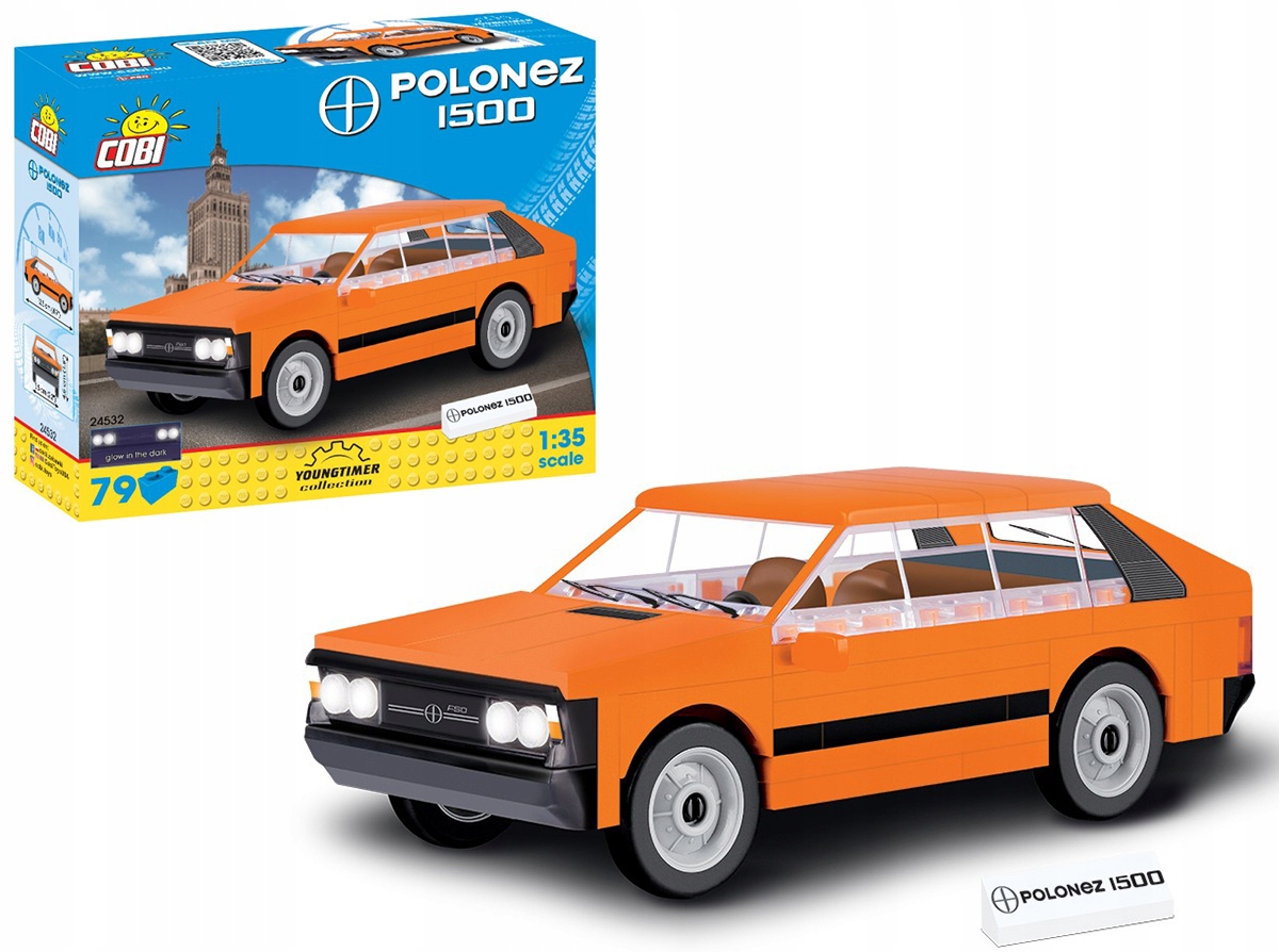 

Cobi 24532 Polonez 1500 Samochód Prl Unikat