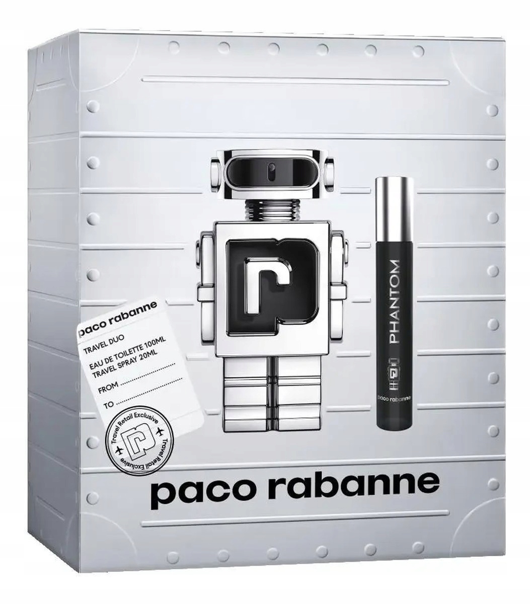 Paco Rabanne Phantom Set toaletní voda 100 ml toaletní voda 20 ml