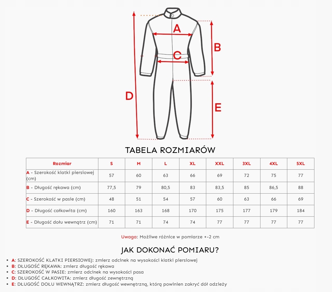 Kombinezon Taktyczny BRANDIT Czarny r. S Kolor dominujący czarny