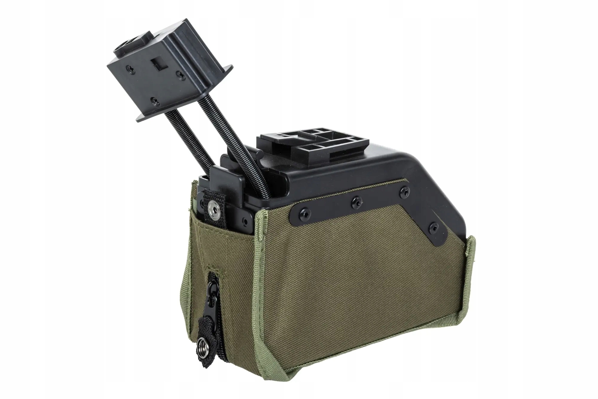 Zásobník 1500 kuliček Specna Arms pro repliky SA-249 Olivový