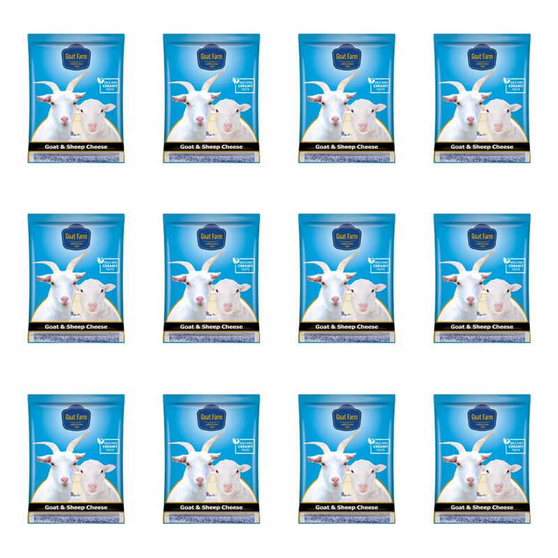 Goat Farm kozí a ovčí sýr plátky 100 g X12