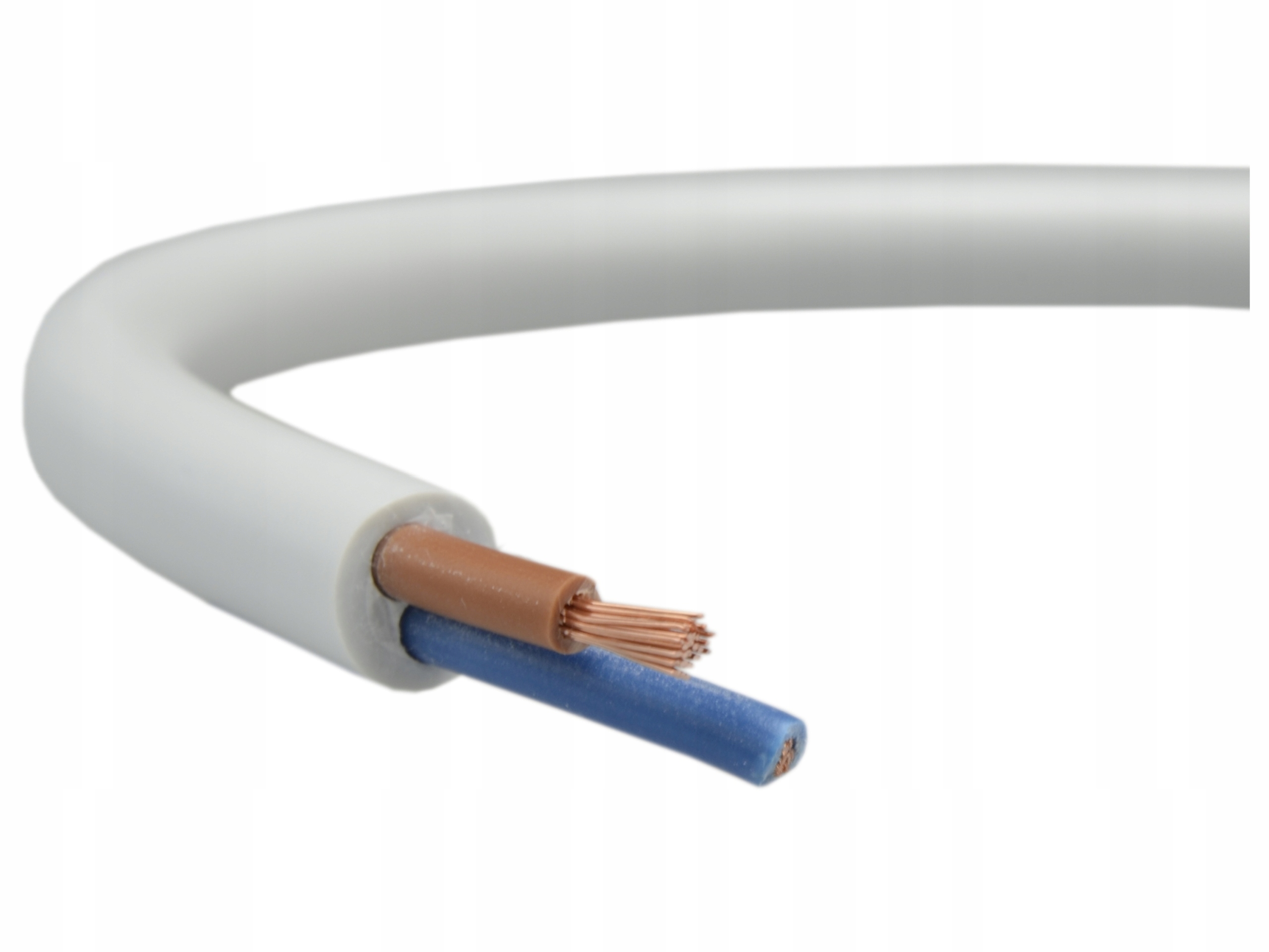 Przewód OMY 2x0,75 H03VV-F linka 300V