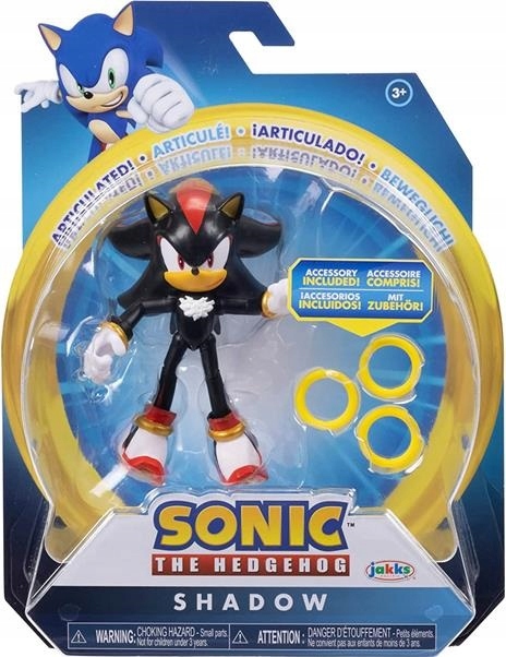 

Sonic The Hedgehog Sega Figurka Shadow 10cm Jakks